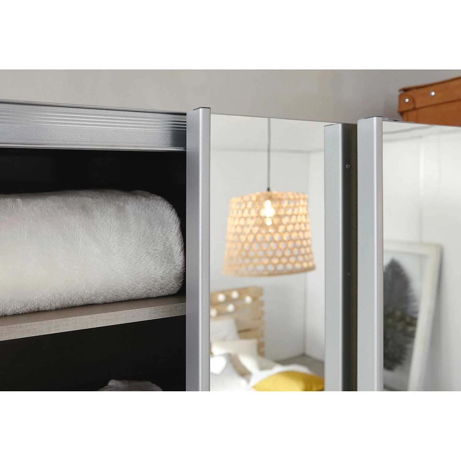 Rauch Orange Schwebetürenschrank Caracas I - Alpinweiß - Breite: 271 cm - Premium - 3 – Bild 9