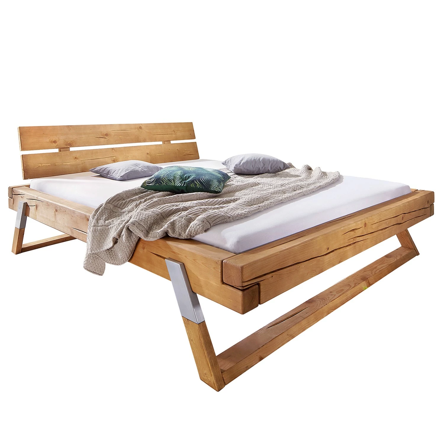 Loftscape Massivholzbett Wiko - 180 x 200cm