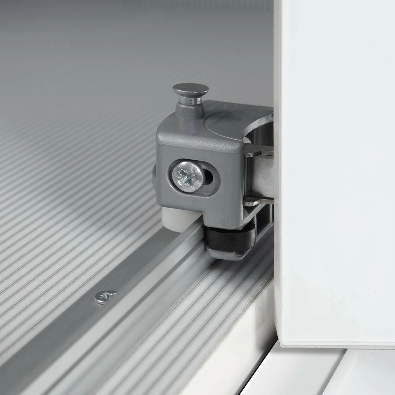 Wiemann Falttürenschrank Loft III - Alpinweiß / Glas Weiß - Höhe: 216 cm - 2 – Bild 7