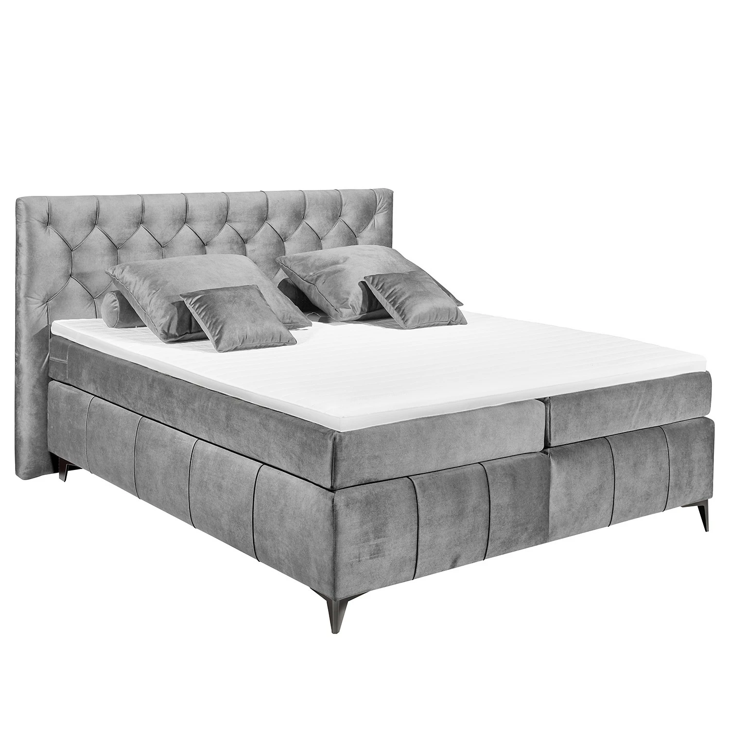 Loftscape Boxspringbett Nestier - Grau