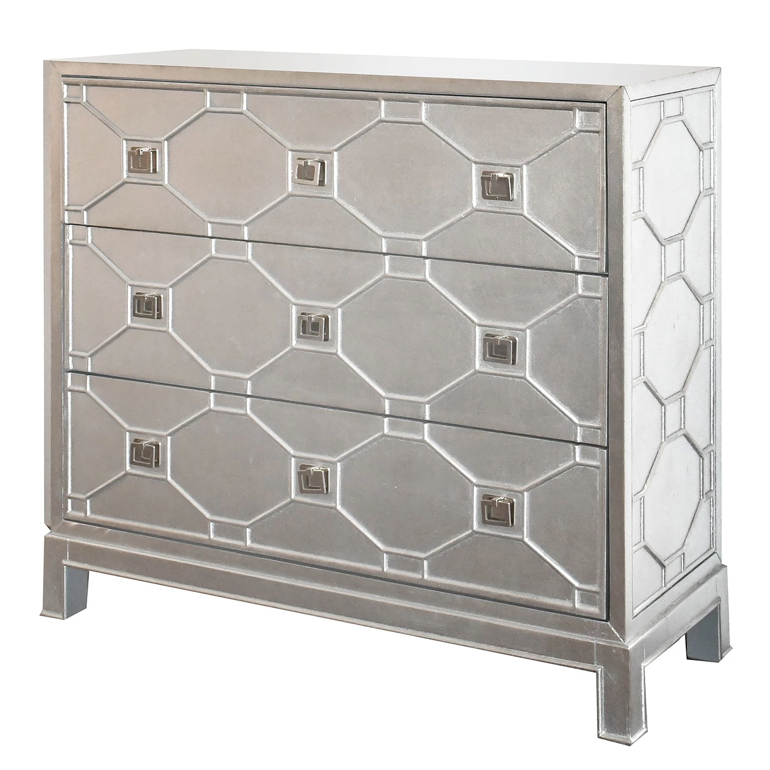 Red Living Kommode Thoury - Matt Silber