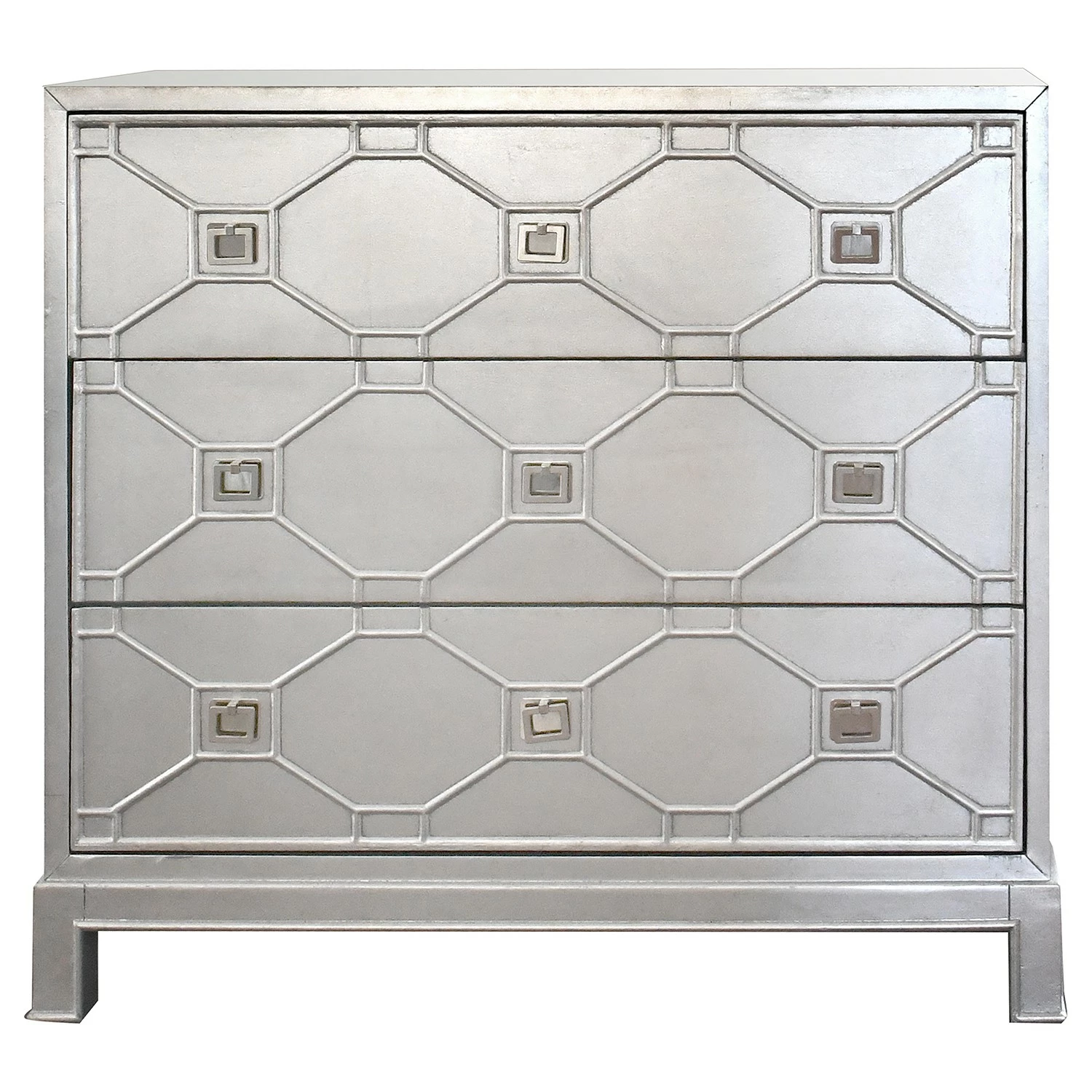 Red Living Kommode Thoury - Matt Silber – Bild 3