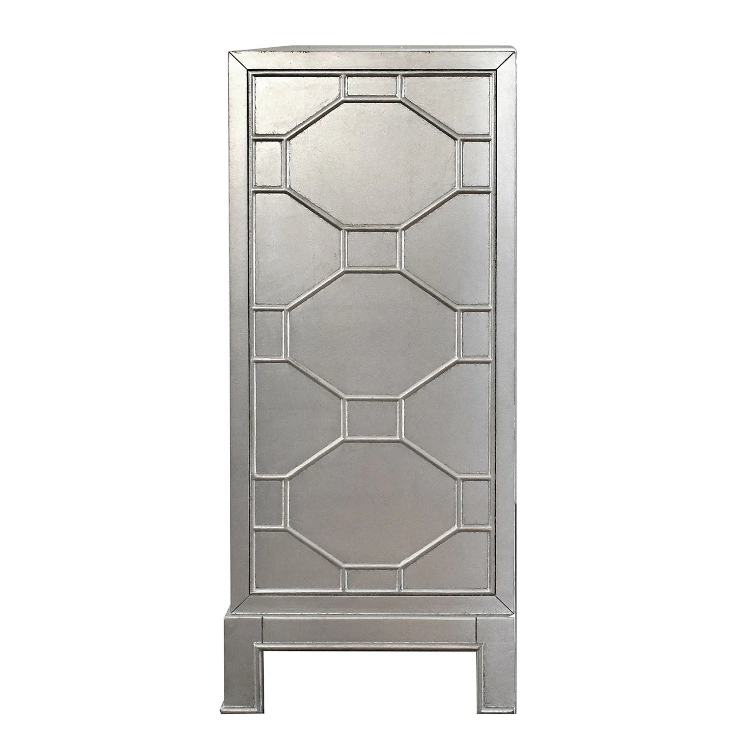 Red Living Kommode Thoury - Matt Silber – Bild 4