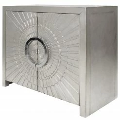 Red Living Kommode Vauban - Matt Silber