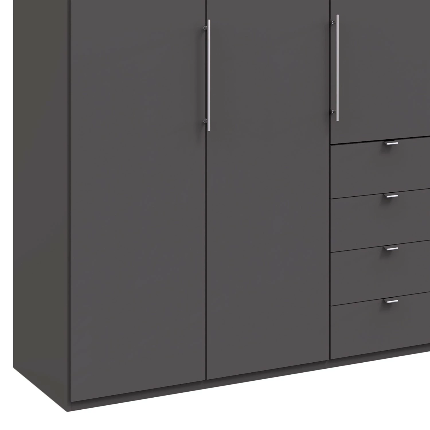 Wiemann Falttürenschrank Loft VI - Havanna - Höhe: 236 cm – Bild 5