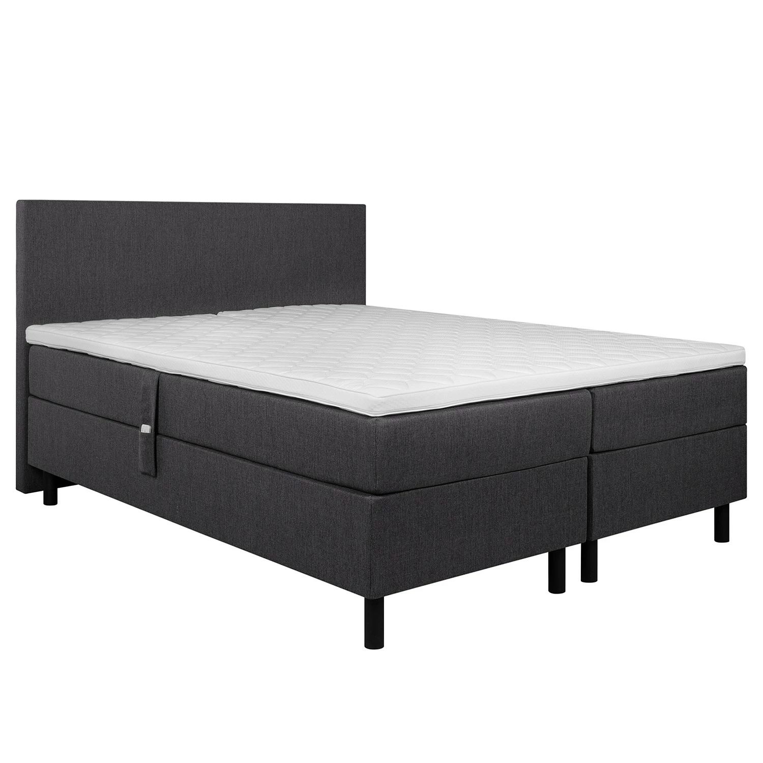 Loftscape Boxspringbett Teisko - Grau - 180 x 200cm – Bild 2