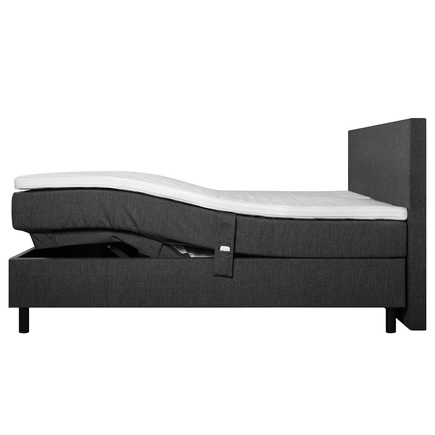 Loftscape Boxspringbett Teisko - Grau - 180 x 200cm – Bild 6