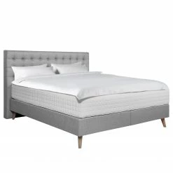 Loftscape Boxspringbett Haanja - Grau - 160 x 200cm