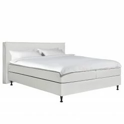 Loftscape Boxspringbett Cabo Rojo - Silber - 180 x 200cm