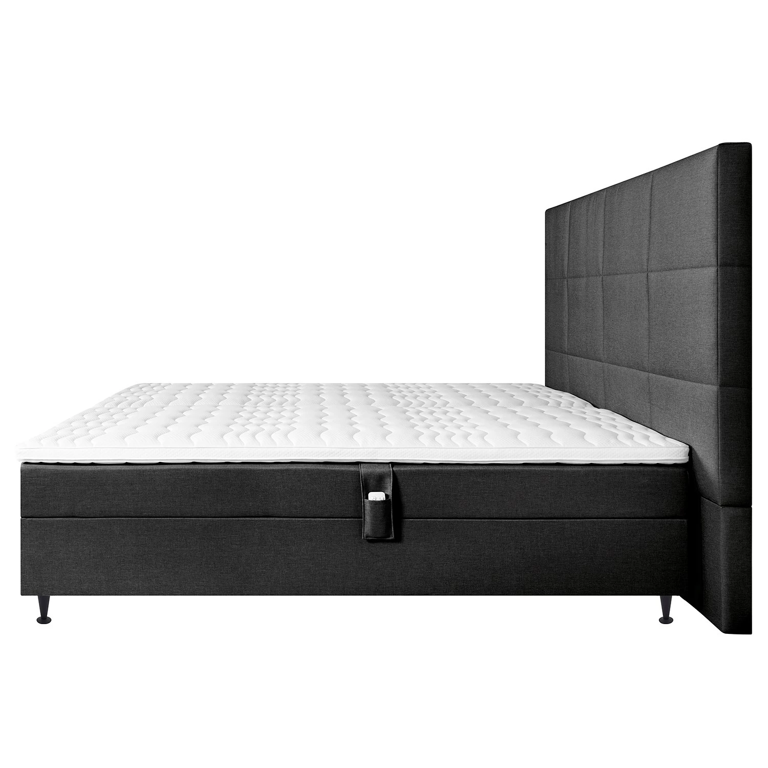 Loftscape Boxspringbett Machala - Dunkelgrau - 160 x 200cm – Bild 5