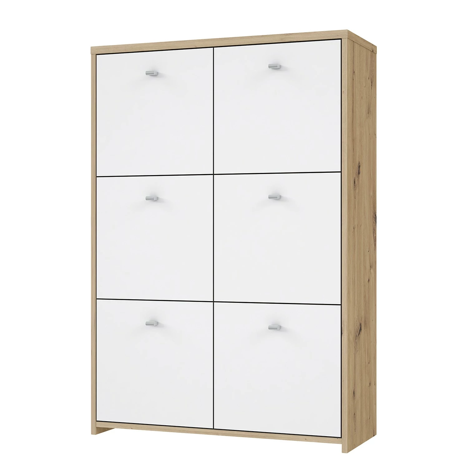 Loftscape Kommode Rison V - Eiche Artisan Dekor / Weiß