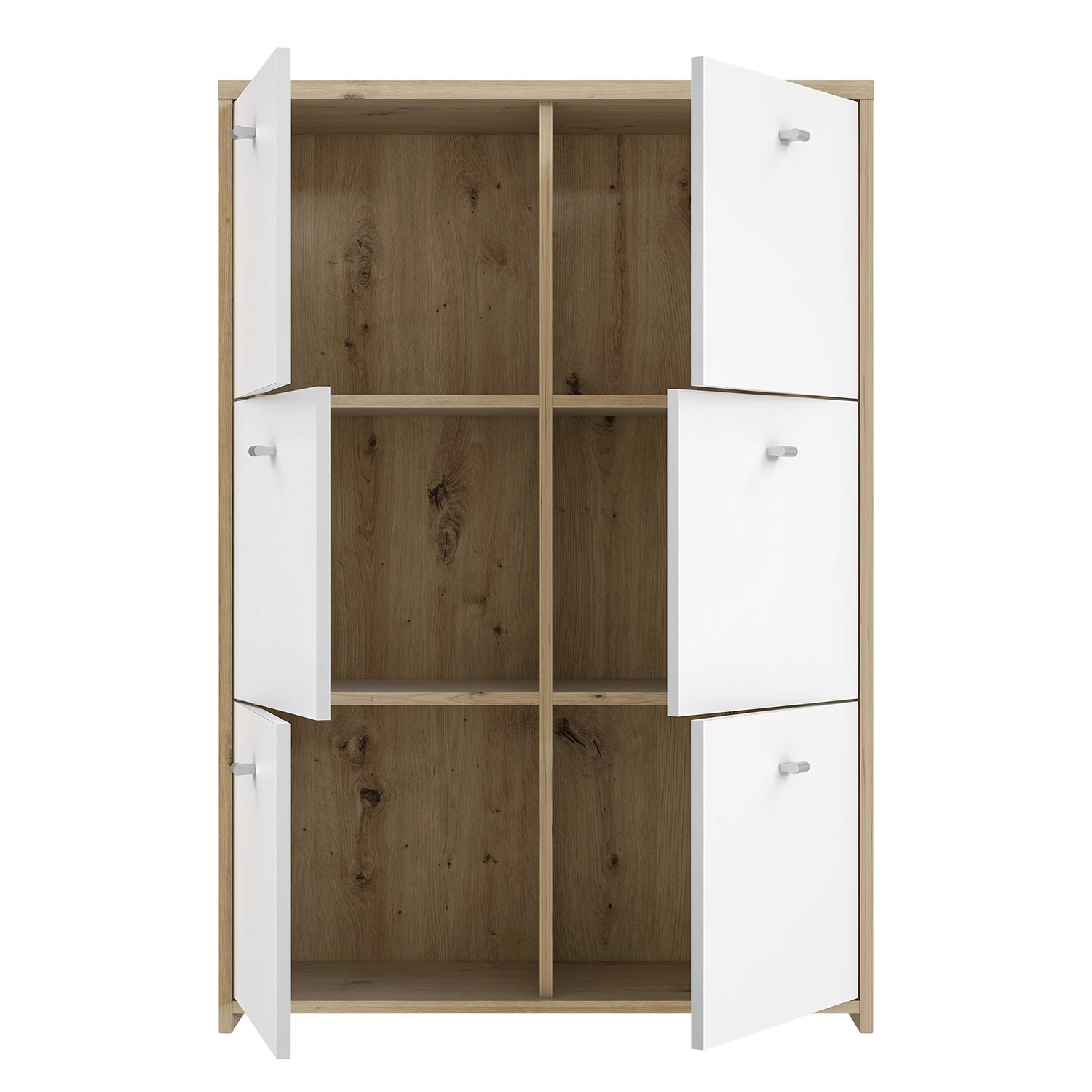 Loftscape Kommode Rison V - Eiche Artisan Dekor / Weiß – Bild 10