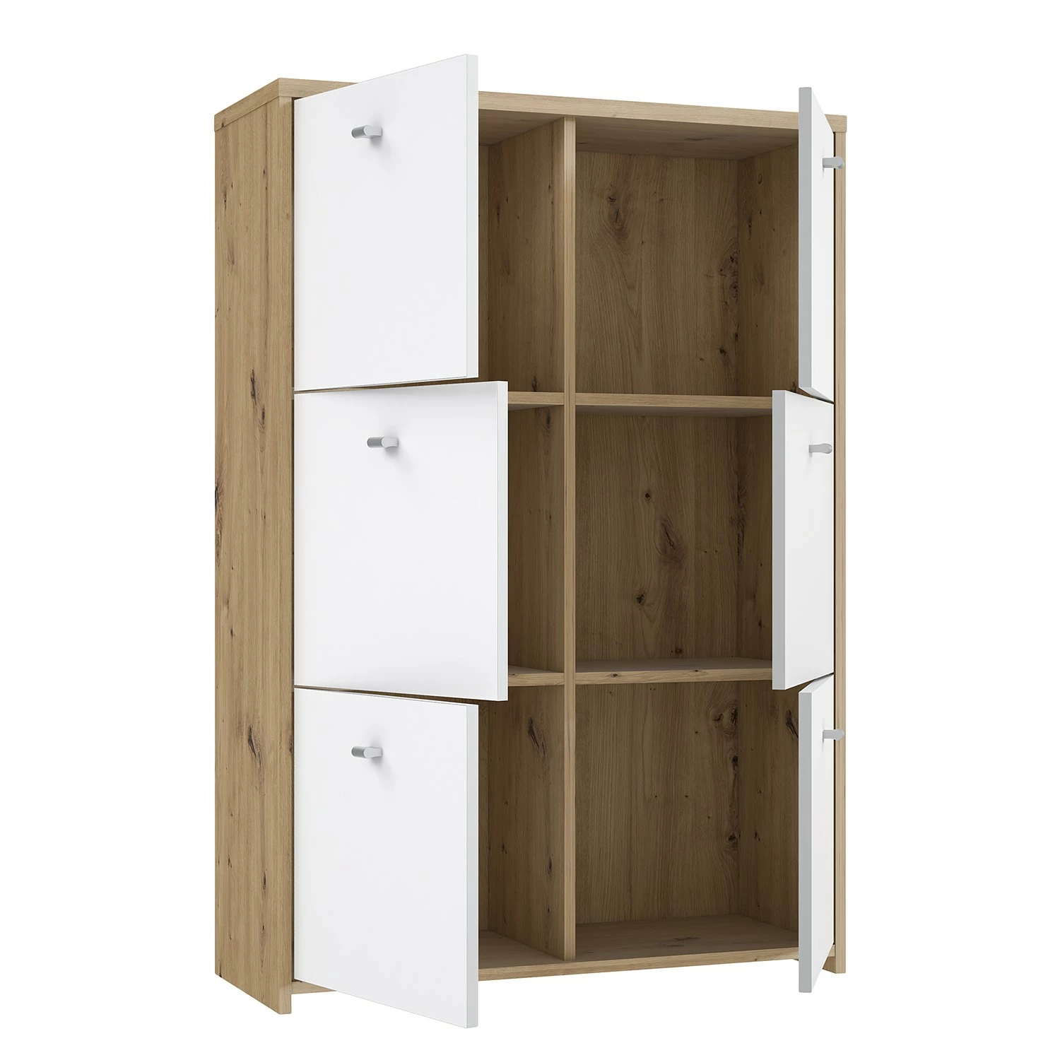 Loftscape Kommode Rison V - Eiche Artisan Dekor / Weiß – Bild 11