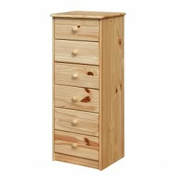 Naturoo Kommode Bekasi I - Kiefer massiv - Höhe: 106 cm