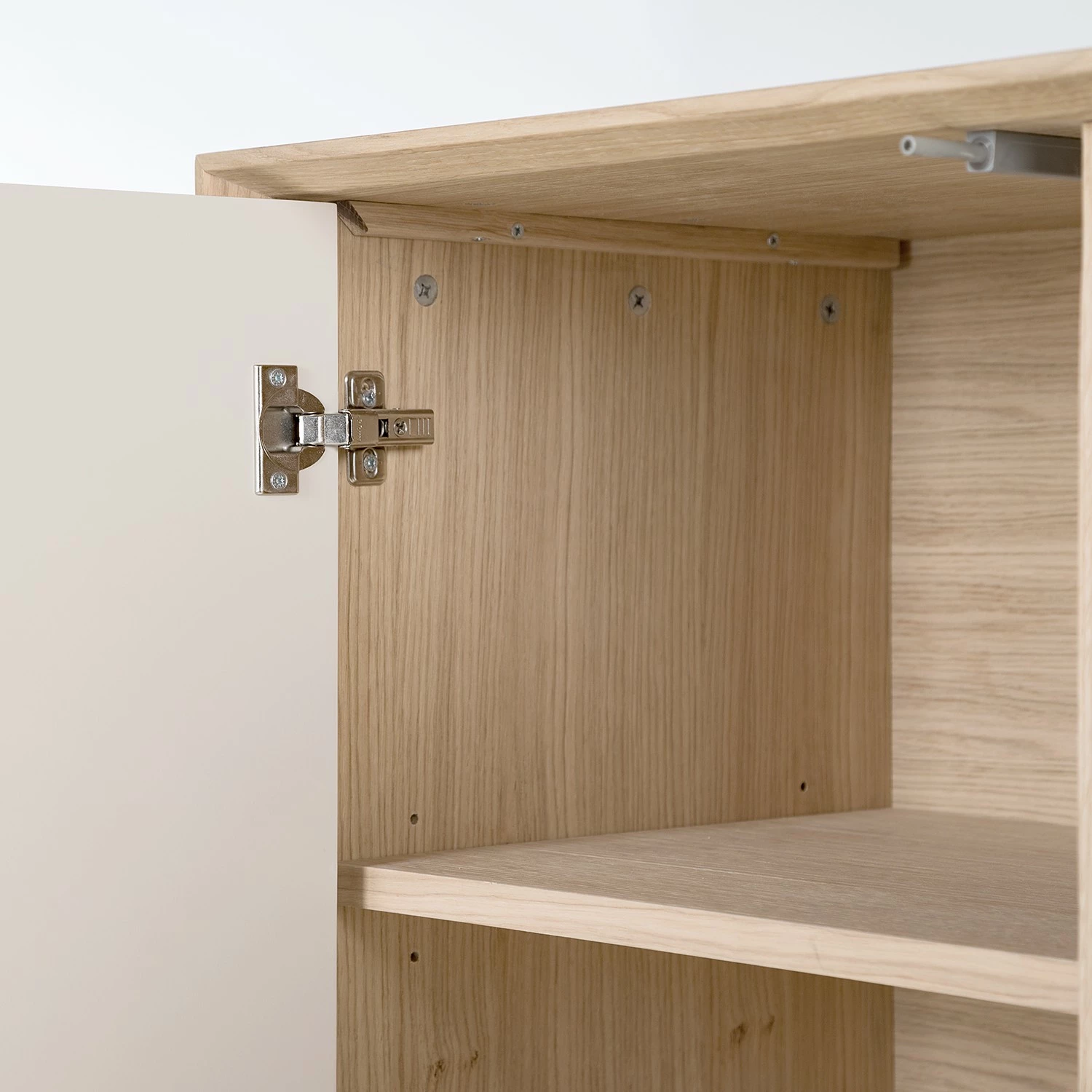 Studio Copenhagen Kommode Maayka - Eiche teilmassiv - Mushroom Creme / Eiche Hell – Bild 8