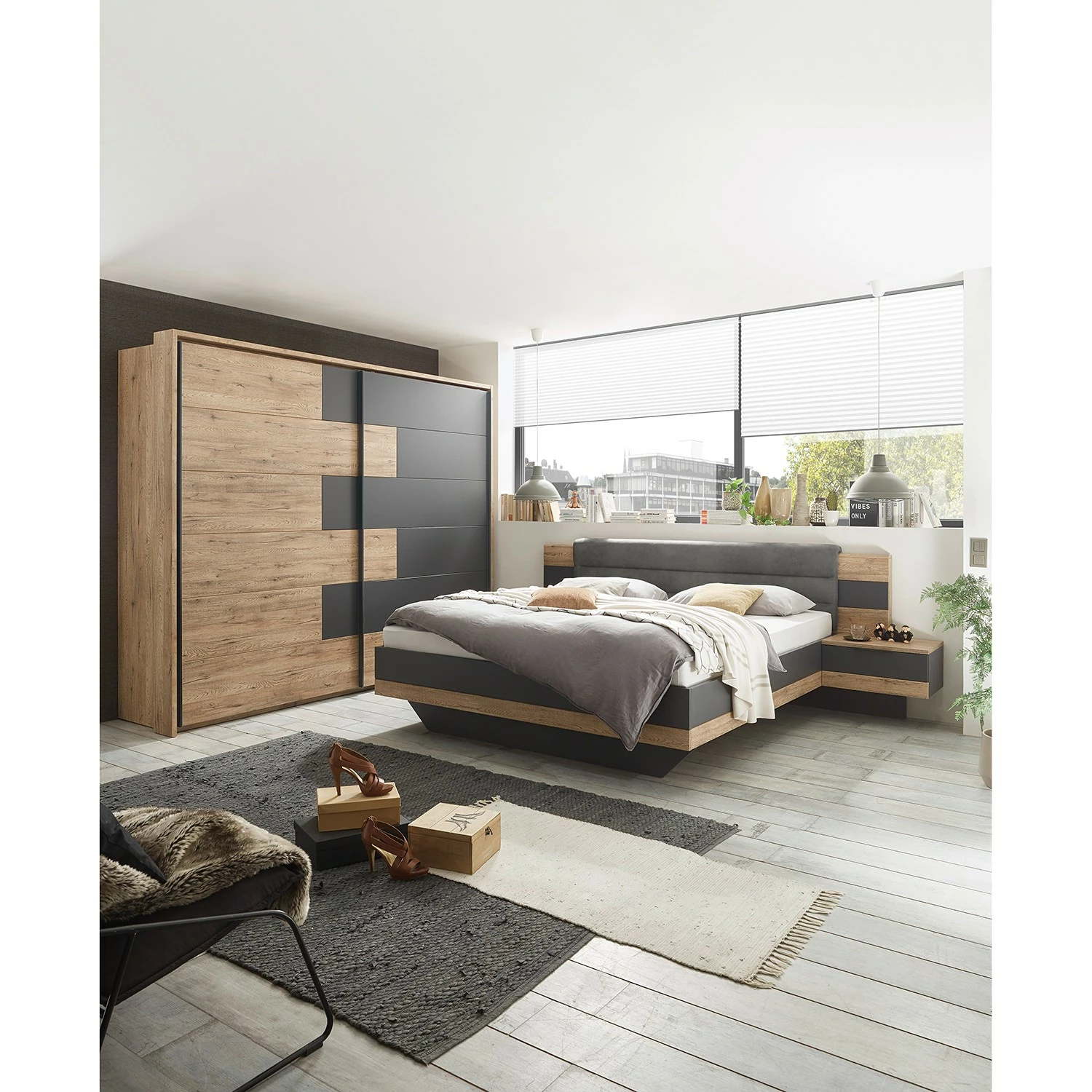 Loftscape Schwebetürenschrank Budapest – Bild 4