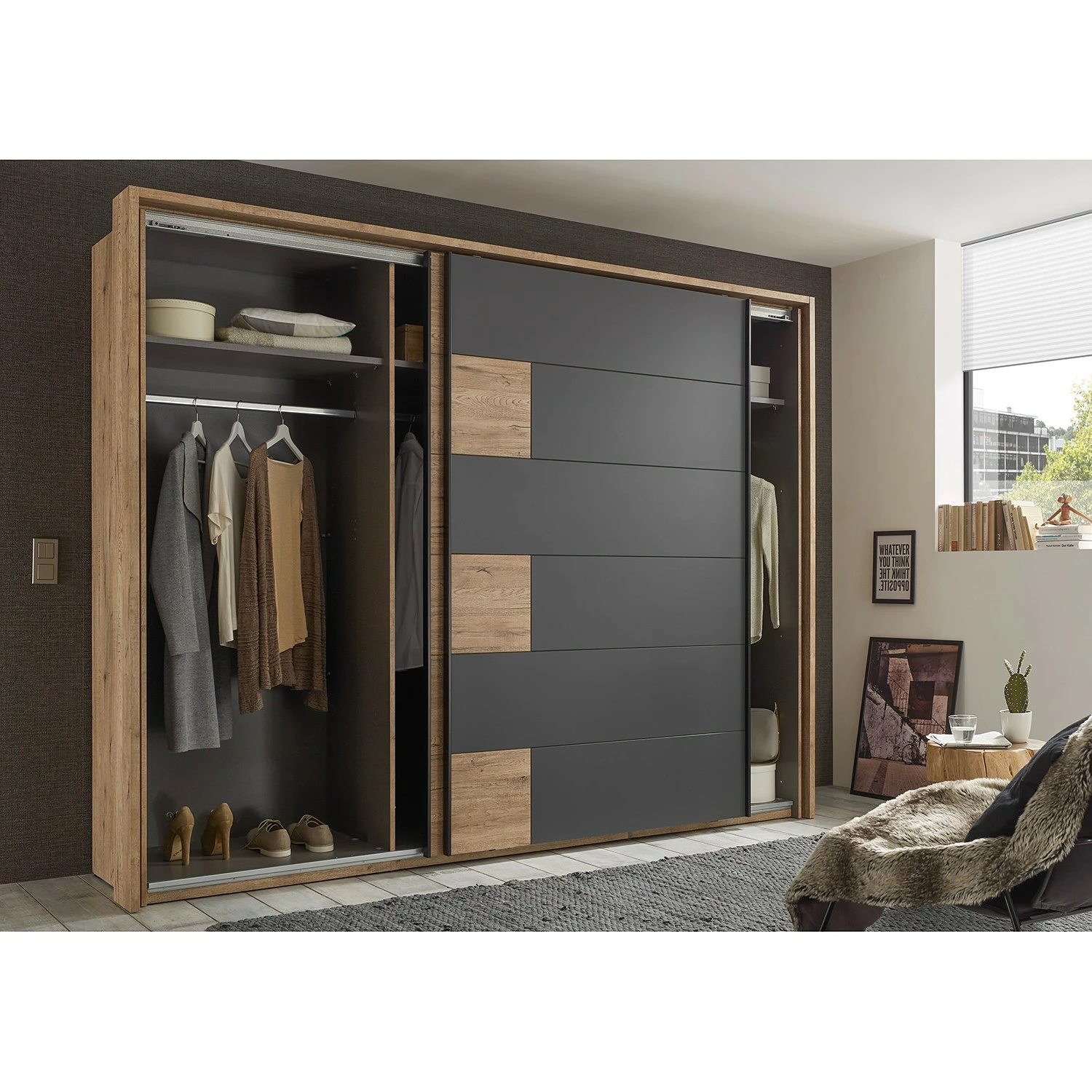 Loftscape Schwebetürenschrank Budapest – Bild 14