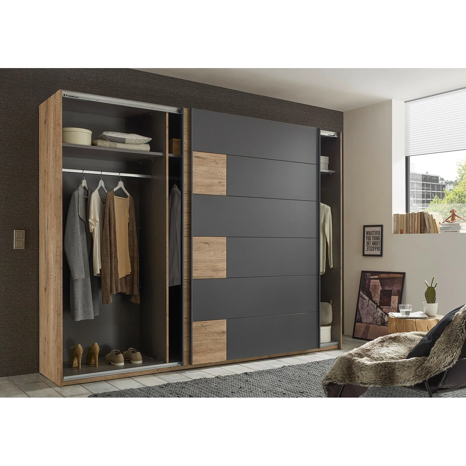 Loftscape Schwebetürenschrank Budapest – Bild 15