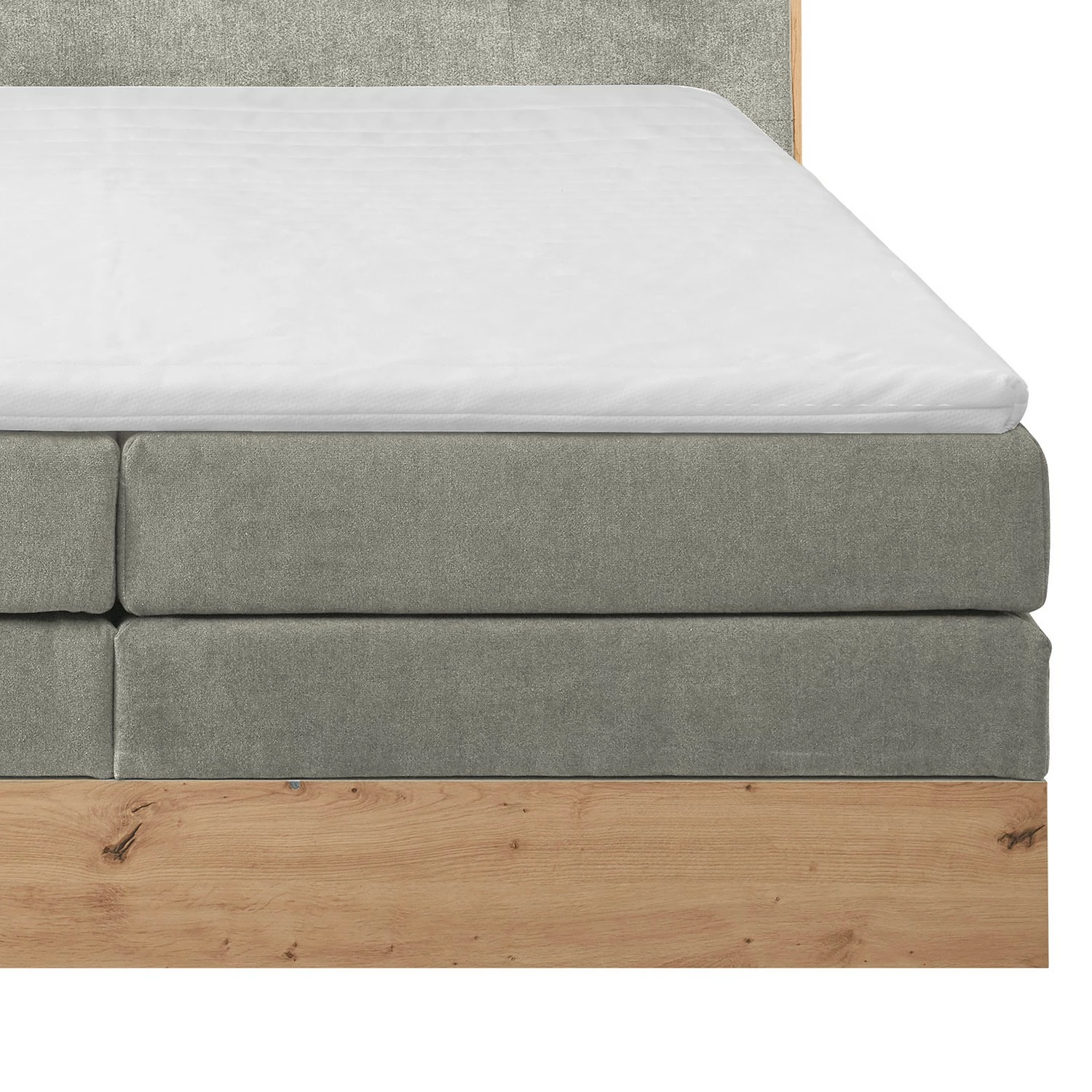 Loftscape Boxspringbett Naumburg - Schlamm – Bild 10