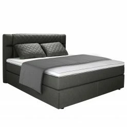 Loftscape Boxspringbett Chandler I - Grau - 180 x 200cm - H4