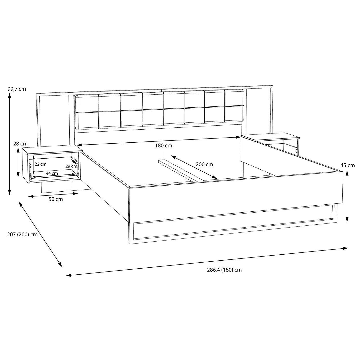 Loftscape Bettanlage Dawson – Bild 7