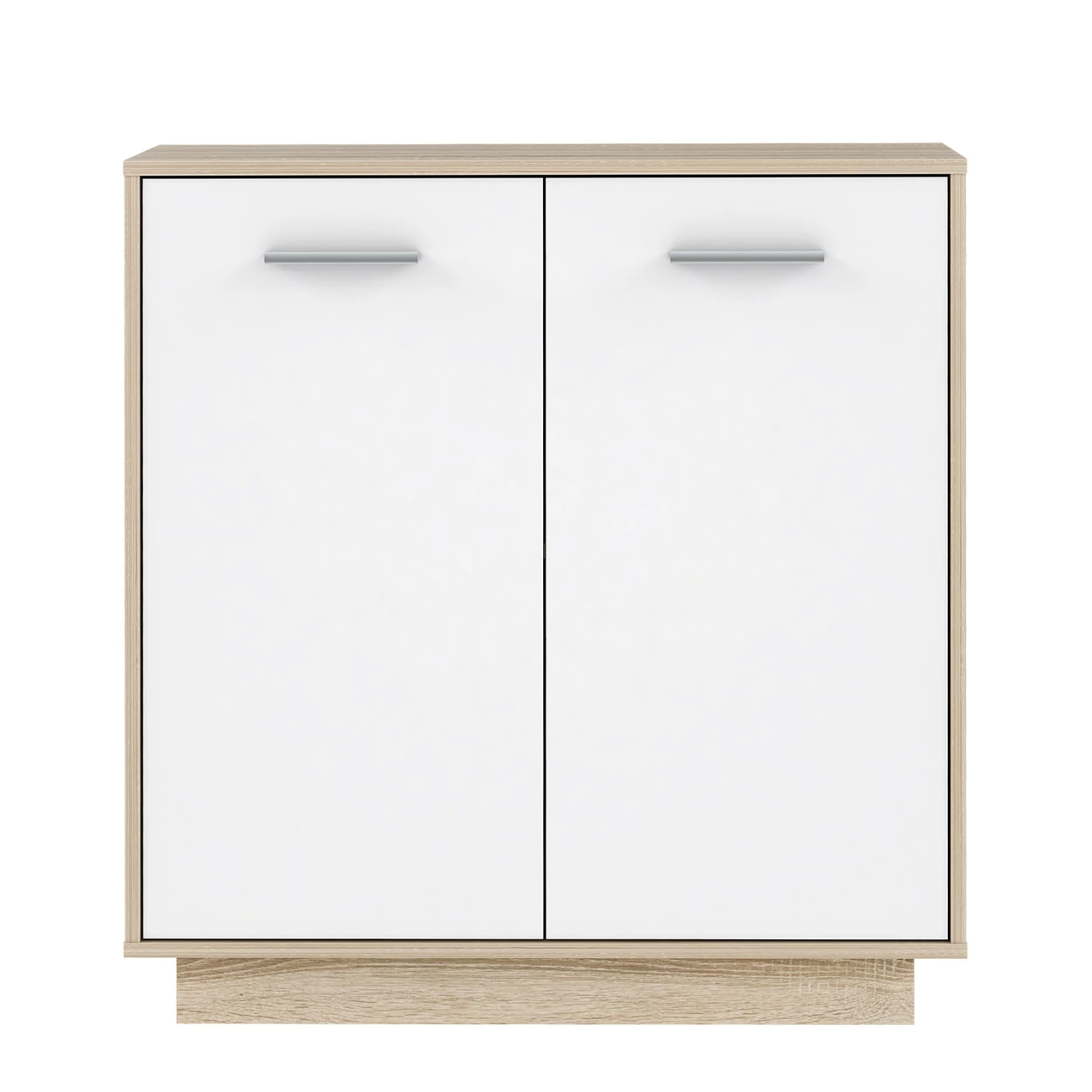 Loftscape Kommode Aracala - Weiß / Eiche Sonoma Dekor – Bild 3