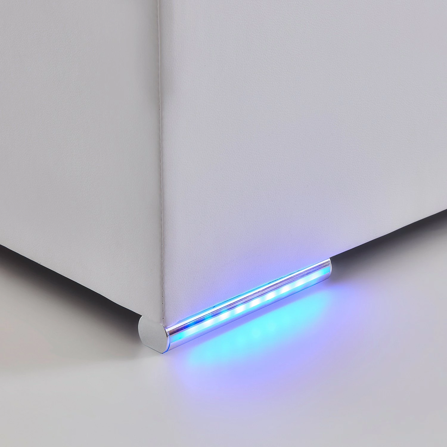 Loftscape Boxspringbett Flashlight I - Weiß - 160 x 200cm - Ohne Stauraum – Bild 10