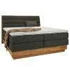 Loftscape Boxspringbett Merkur - Flachgewebe Oria: Graphit - 180 x 200cm - H3