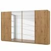 Schwebetürenschrank SKØP pure reflect - Eiche Artisan Dekor - Höhe: 236 cm - Breite: 360 cm - 4
