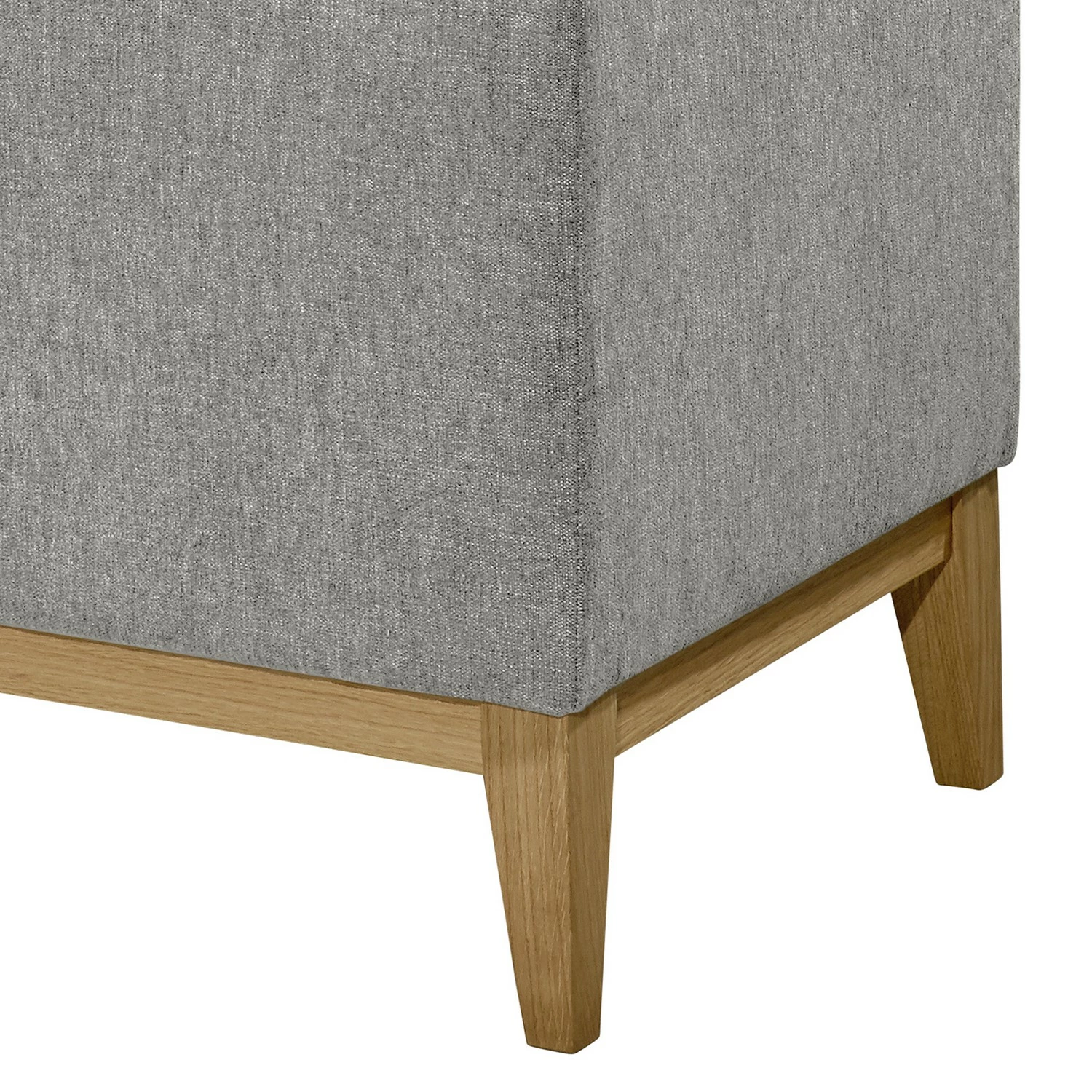 Loftscape Truhe Esperanto - Microvelours Thala: Silber – Bild 4