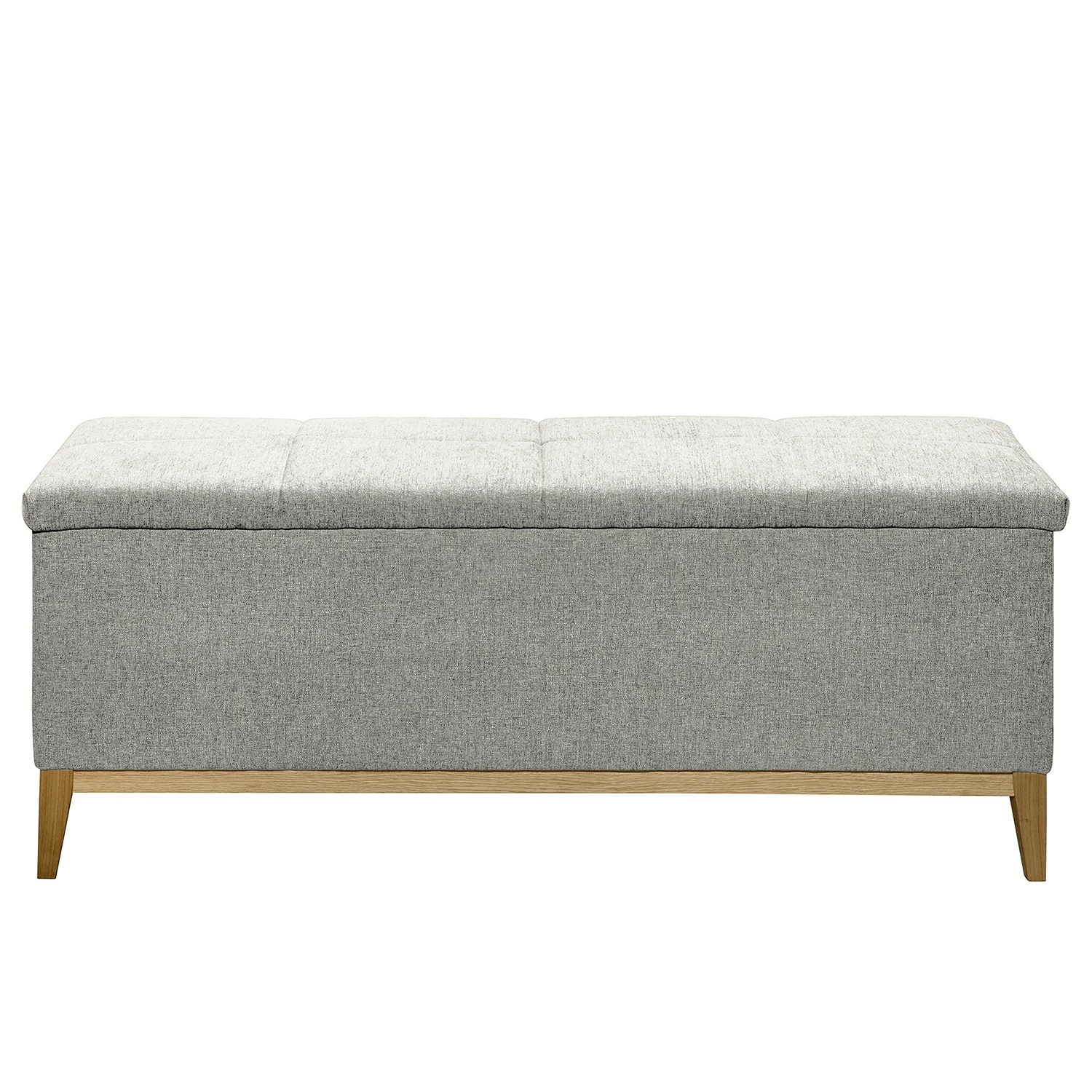 Loftscape Truhe Esperanto - Microvelours Thala: Silber – Bild 2