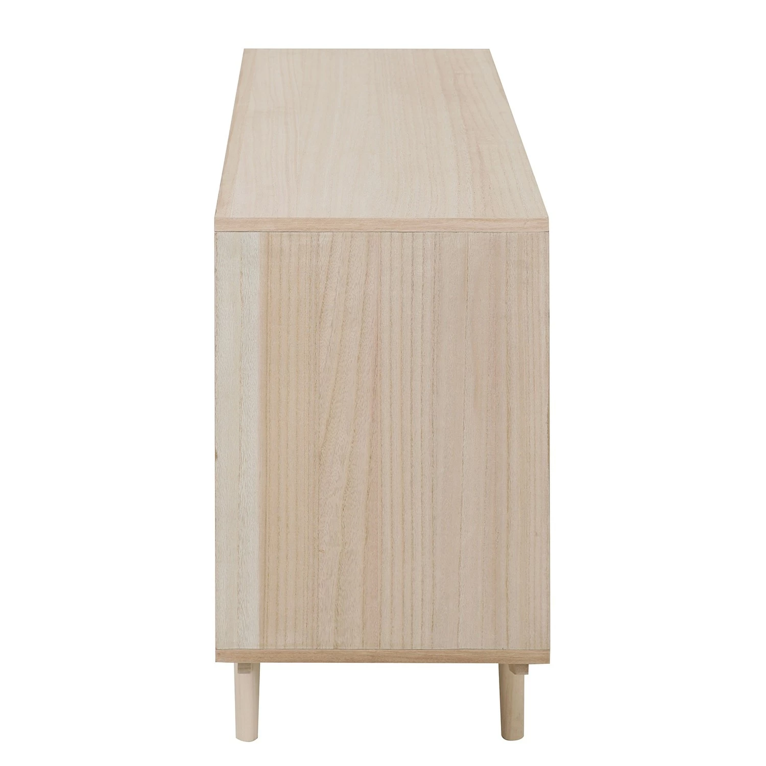 Norrwood Kommode Pini II - Wiener Geflecht / Echtholzfurnier - Natur / Paulownia – Bild 6