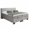 Loftscape Boxspringbett Karlsborg - Hellgrau - 180 x 200cm