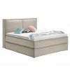 Boxspringbett Kinx - Stoff KINX: Beige - 180 x 200cm - H3 - 130 cm