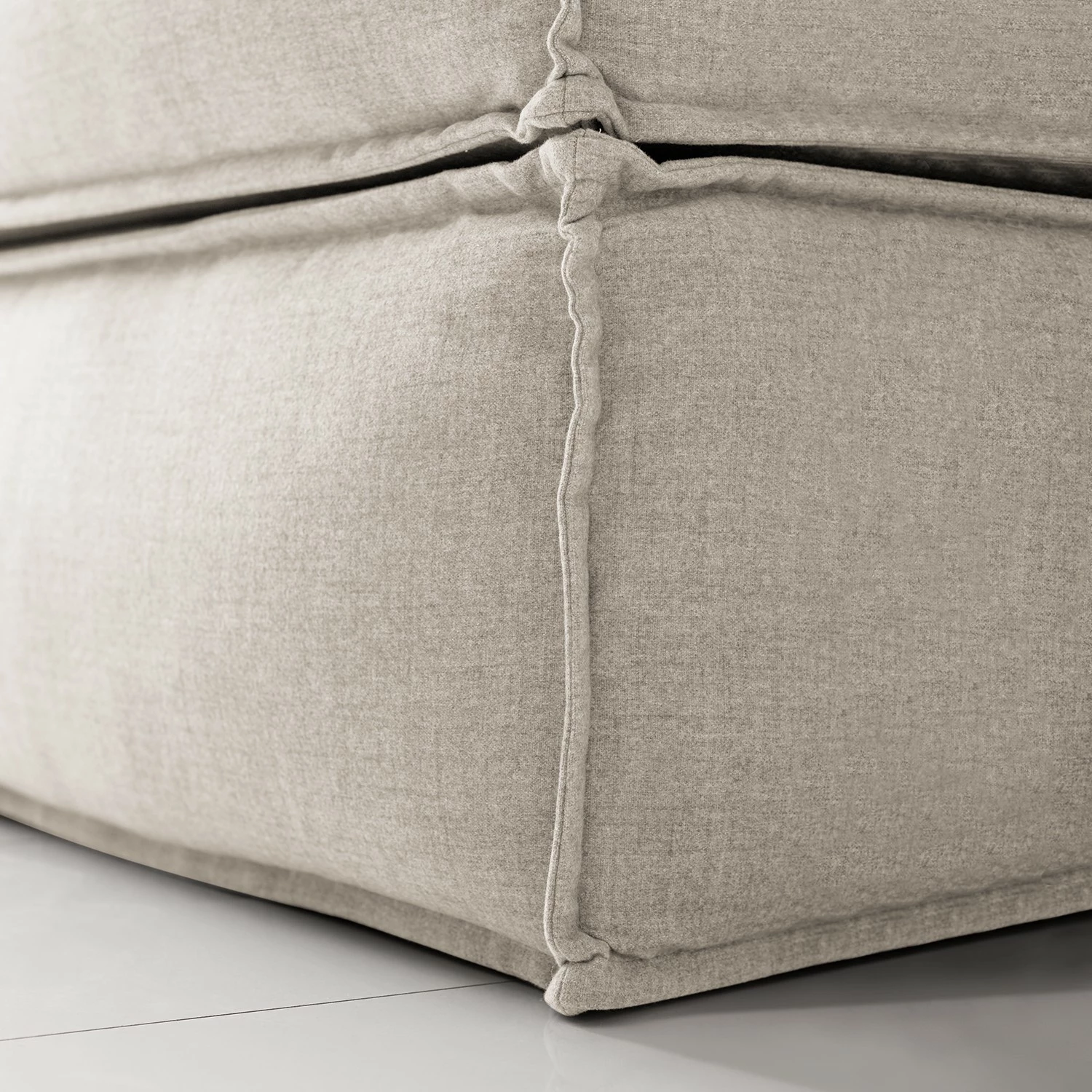 Boxspringbett Kinx - Stoff KINX: Beige - 180 x 200cm - H3 - 130 cm – Bild 17