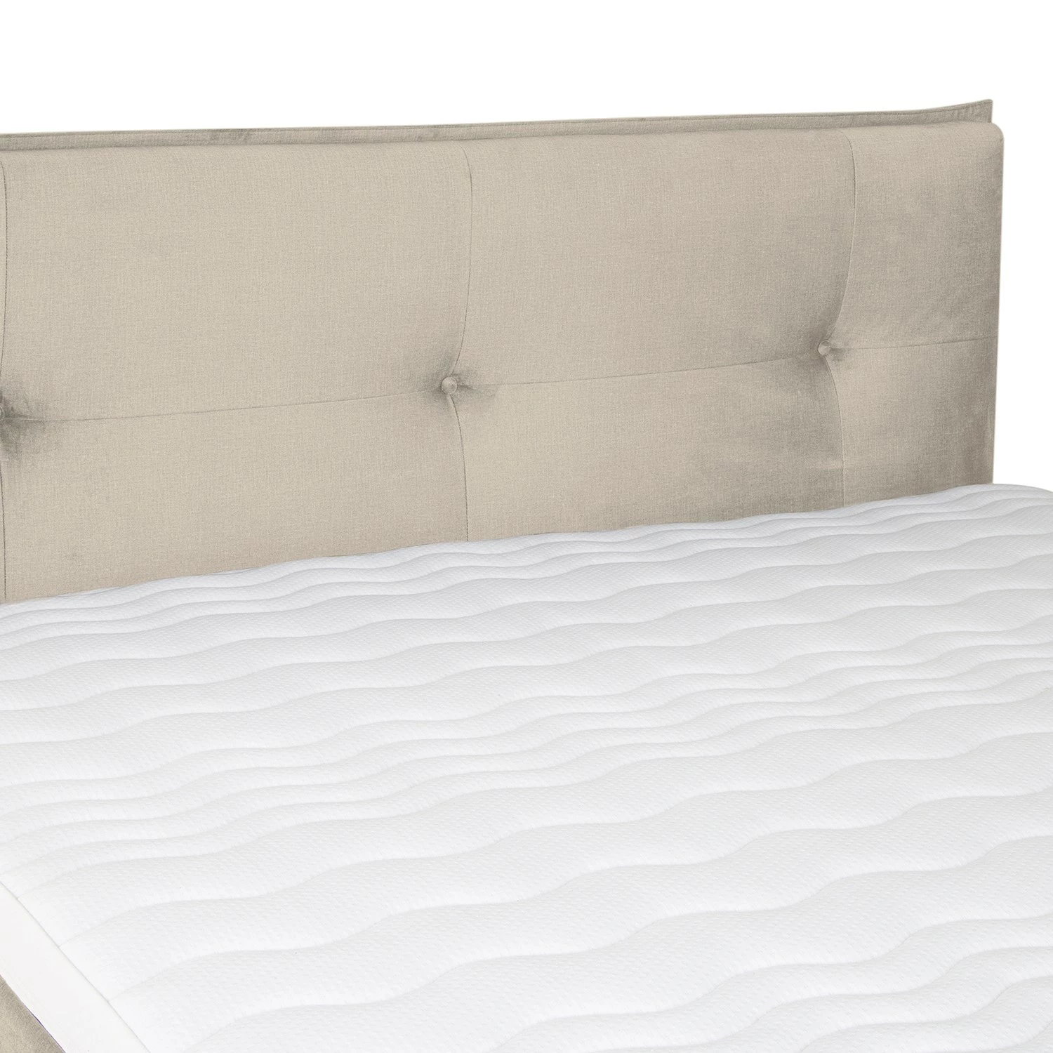 Loftscape Boxspringbett Langfort - Beige - 180 x 200cm – Bild 4