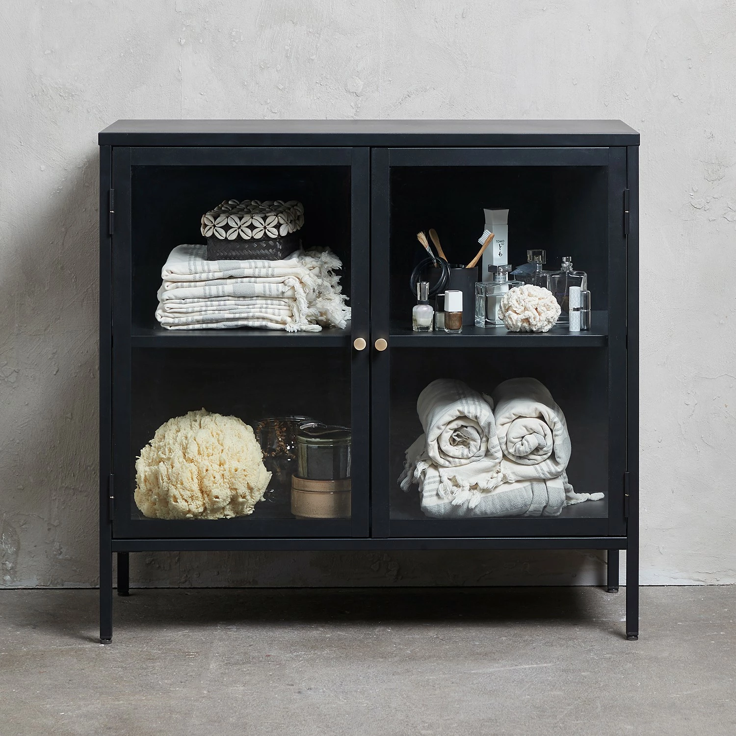 Loftscape Kommode Angelus II - Metall - Schwarz – Bild 2