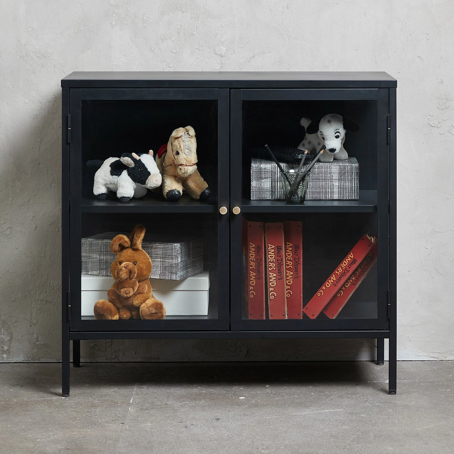 Loftscape Kommode Angelus II - Metall - Schwarz – Bild 3