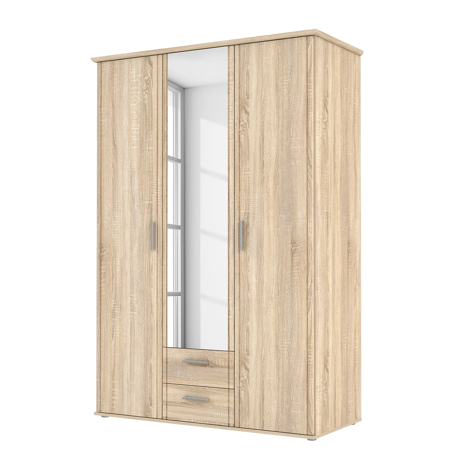 Loftscape Drehtürenschrank Janem - Eiche Sonoma Dekor