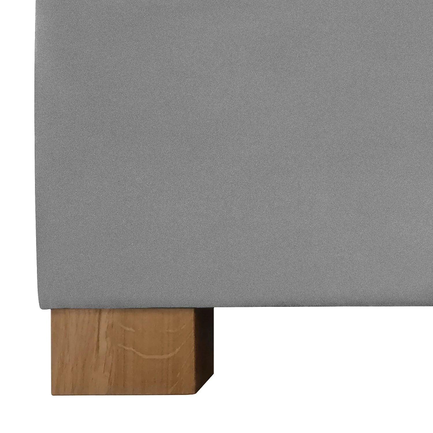 Mørteens Polsterbett Larisa - Strukturstoff Mali: Grau - 160 x 200cm - Mit Stauraum – Bild 9