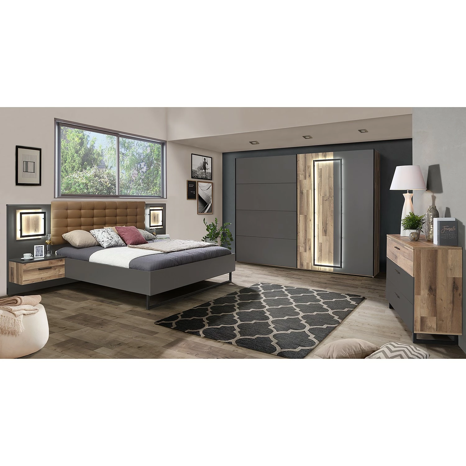 Loftscape Schwebetürenschrank Moritz – Bild 3