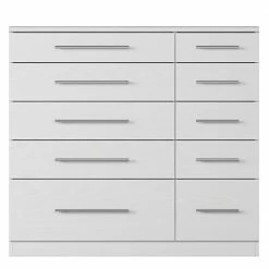 Loftscape Kommode Manhatten - Pinie Weiß Dekor - Breite: 103 cm