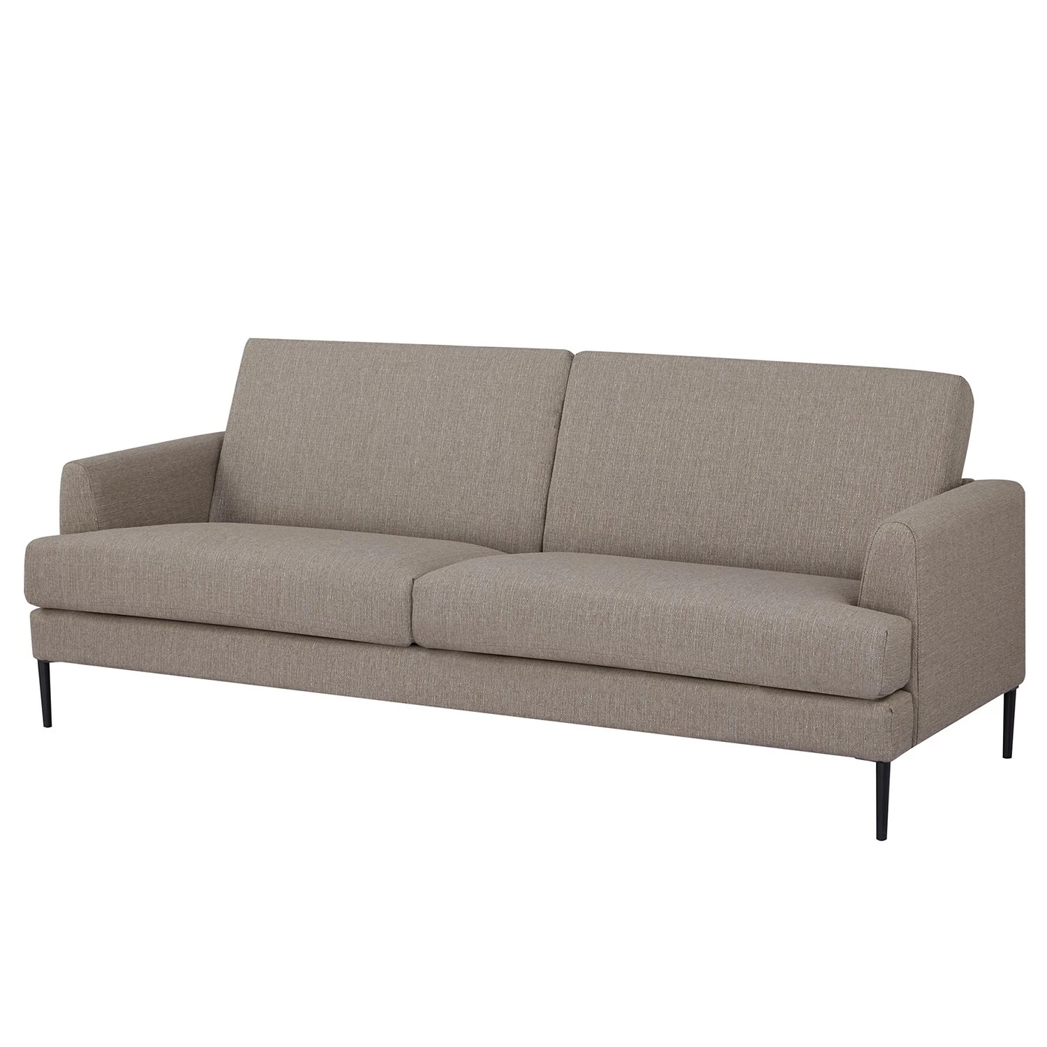 Norrwood Sofa Rasch (3-Sitzer) - Strukturstoff - Hellbraun