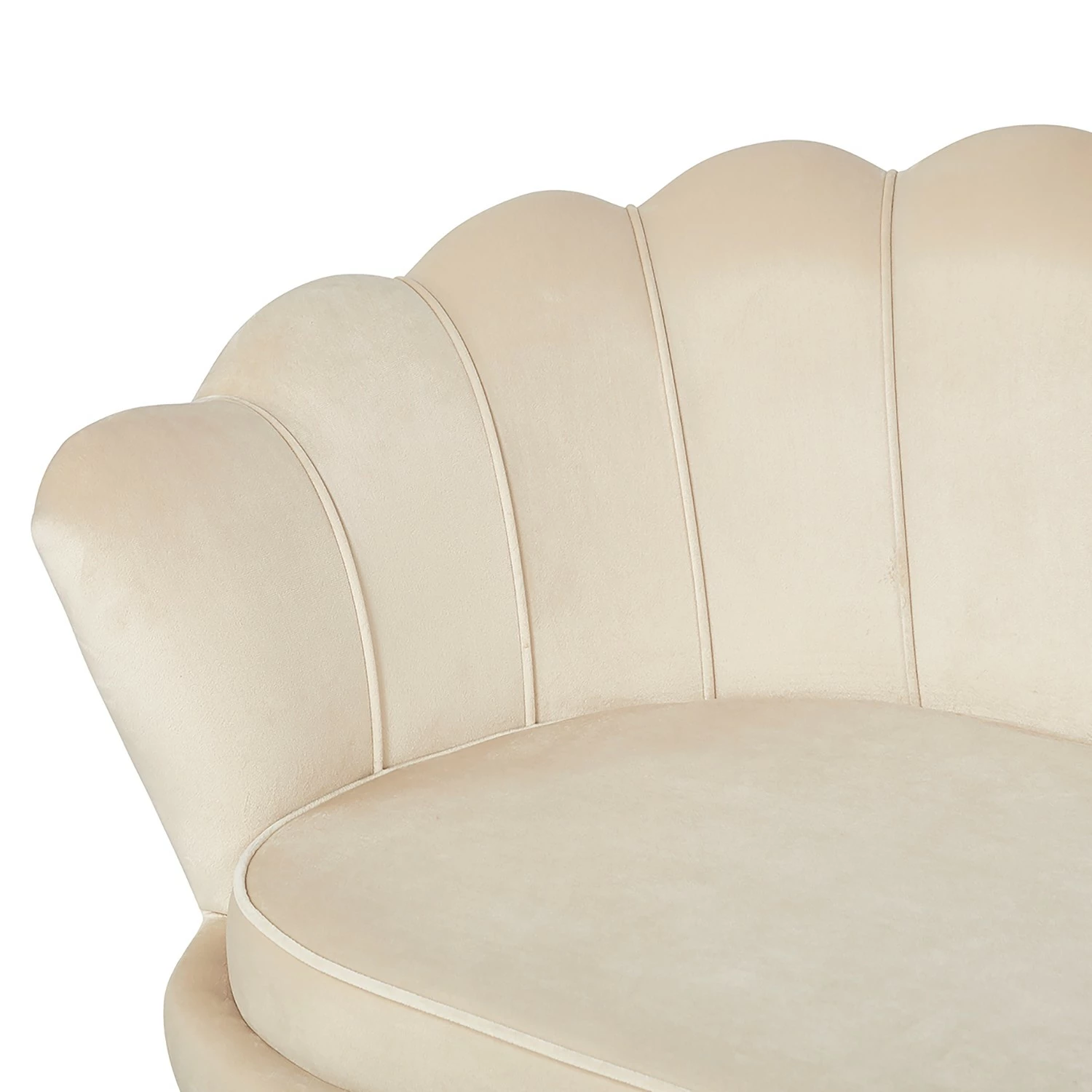 Norrwood Sofa Ralemo (3-Sitzer) - Samt - Creme – Bild 6
