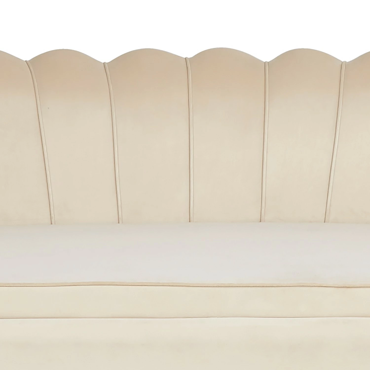 Norrwood Sofa Ralemo (3-Sitzer) - Samt - Creme – Bild 7
