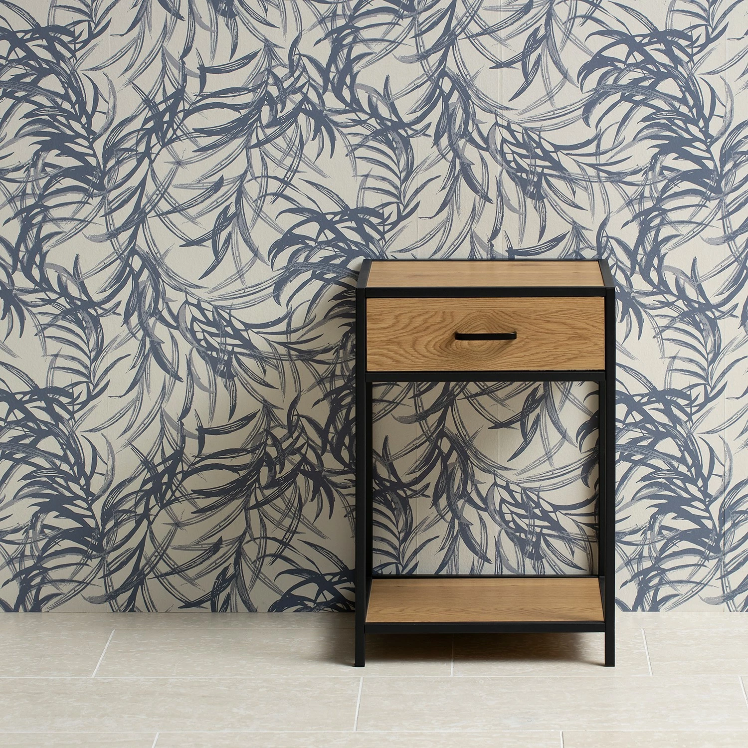 Loftscape Nachttisch Serra - Wildeiche Dekor – Bild 2