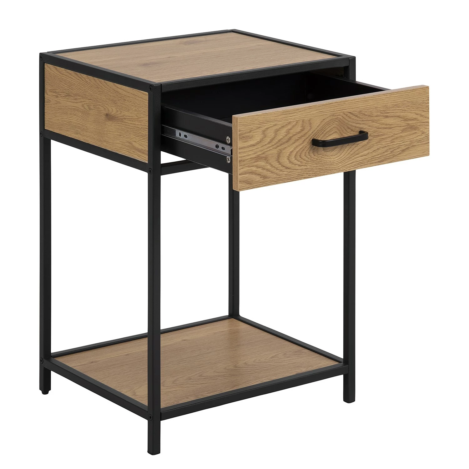 Loftscape Nachttisch Serra - Wildeiche Dekor – Bild 4