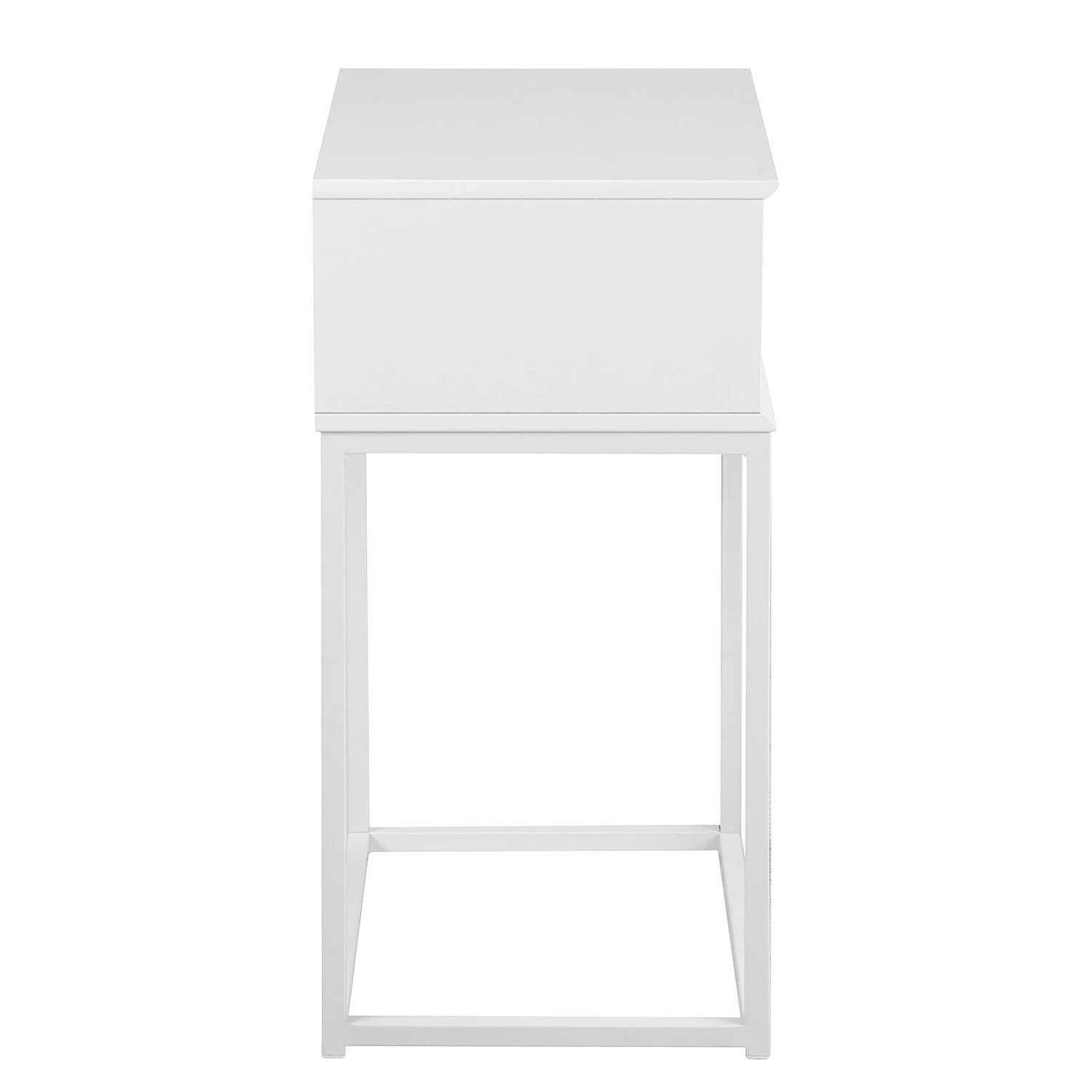 Loftscape Nachttisch Minturno II - Weiß – Bild 6