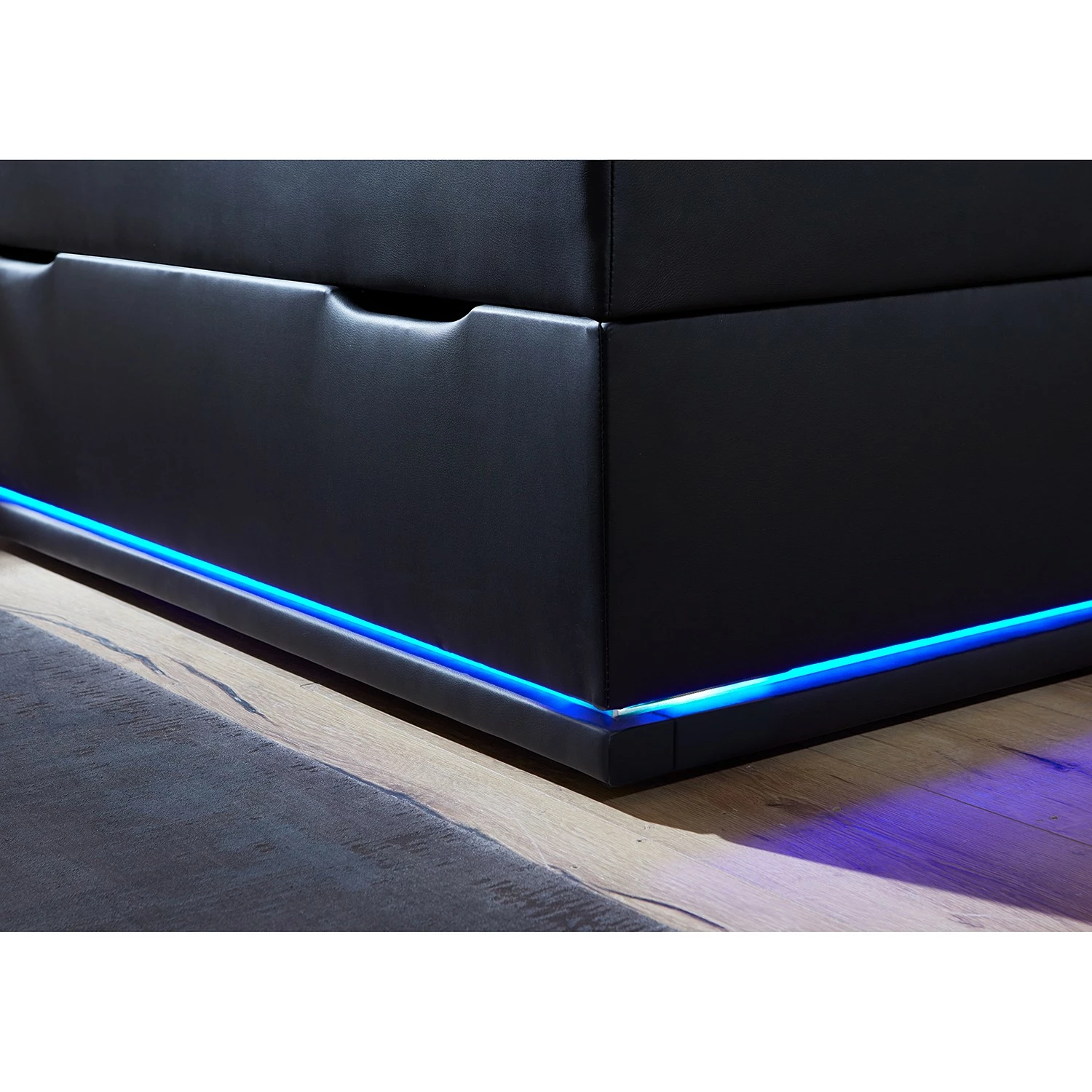 Meise.möbel Boxspringbett Sunshine - Schwarz - 120 x 200cm – Bild 5