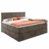 Meise.möbel Boxspringbett New York - Taupe - 160 x 200cm - H2